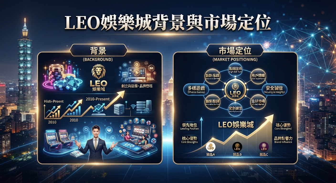 leo娛樂城背景與市場定位
